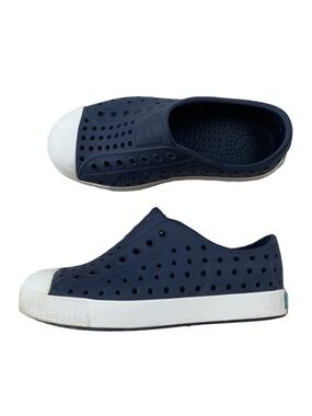 Native Little Kid Size 12 Navy Blue Jefferson Slip On Sneakers